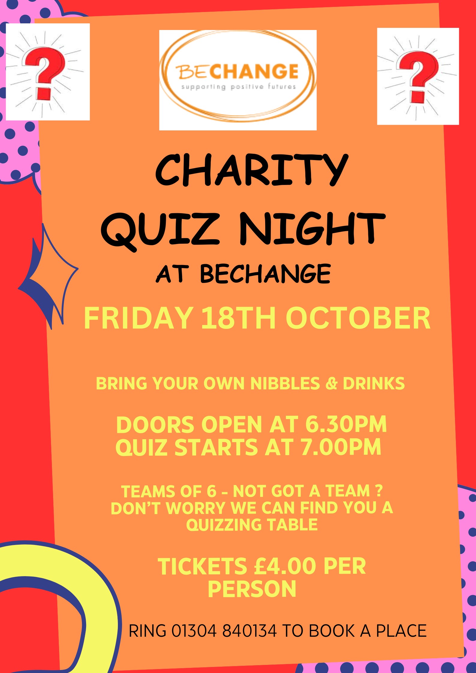 Charity Quiz Night